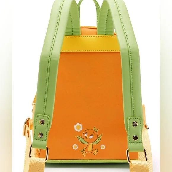 *ADORABLE* Disney Parks Orange Bird Corduroy Loungefly Backpack!! New with Tags! ADORABLE Disney Parks Orange Bird Corduroy | Mercari main image 3